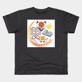 Flower book store Kids T-Shirt